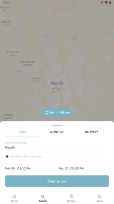 Carwah | Car Rental android App screenshot 2